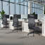 Fauteuil de bureau ergonomique, fauteuil de jeu avec soutien lombaire et appui-tête réglables, chaises de bureau de direction pour longues heures, chaises de bureau confortables avec roulettes, noir-2055166544-2055166547