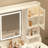 Vanity Desk with  Lighted Mirror