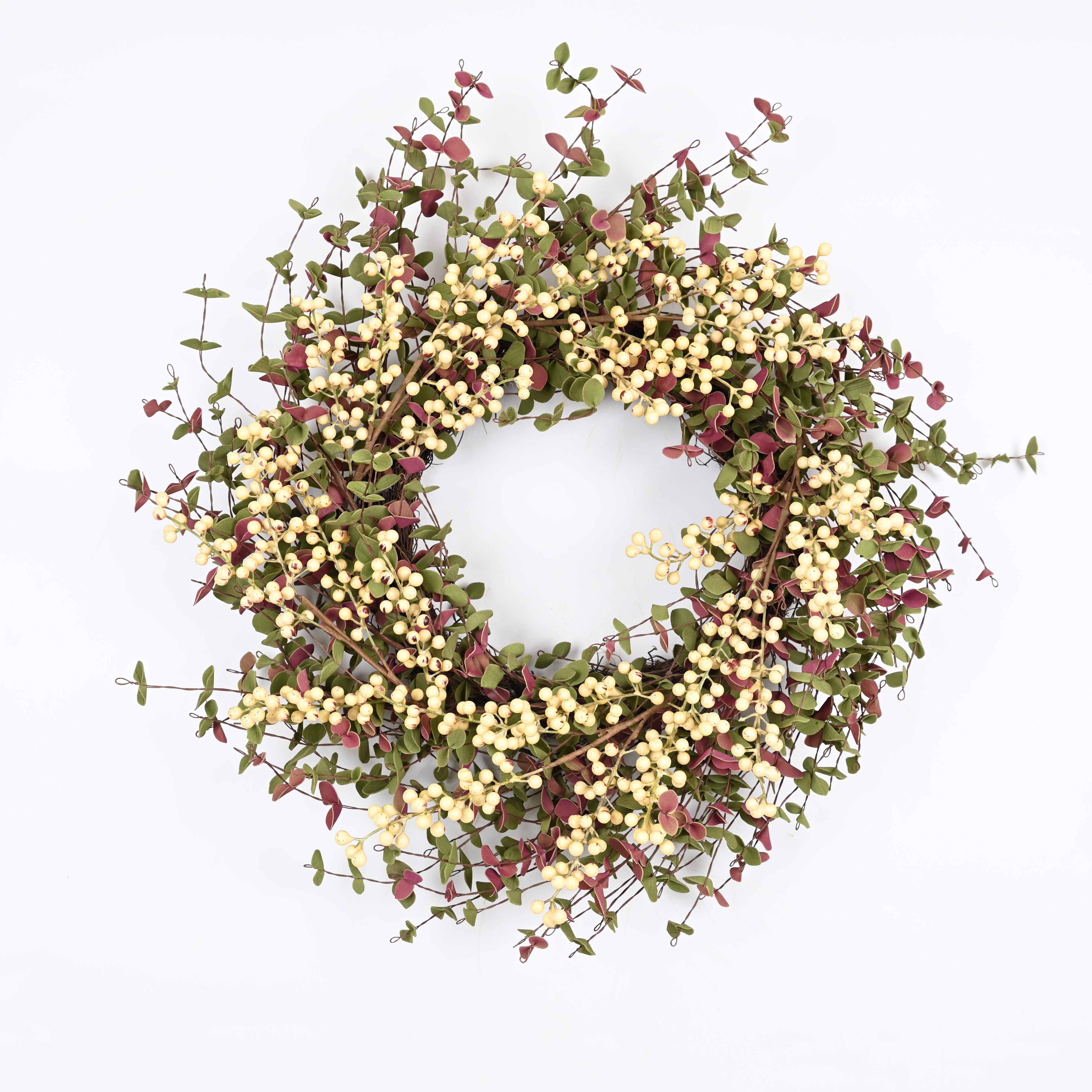 Ophelia & Co. Artificial Farmhouse Blossoms Cluster Greenery Mini