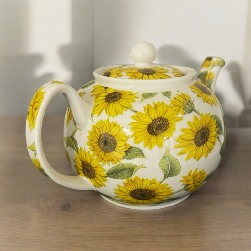 Brambly Cottage Grumium Sunflower Floral Chintz Small Teapot