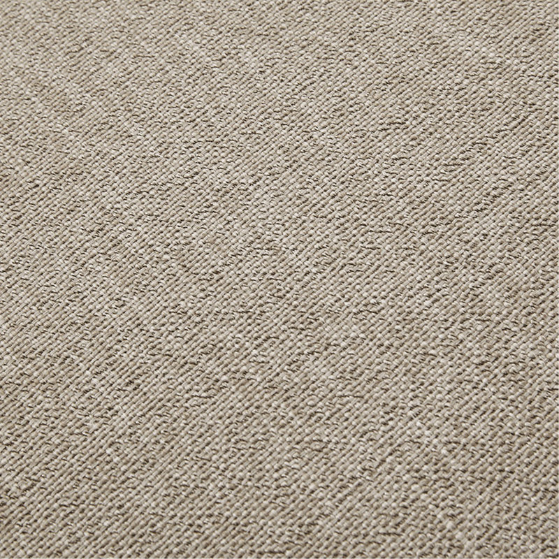 Fauteuil lounge luxueux en bois massif, coussin en mousse, fauteuil taupe polyvalent, structure souple et élégante