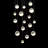 Grapes 16 - Light LED Cluster Pendant-14262619-14262618