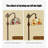 European-Style Glass, Iron Pole & Eco-Friendly Resin Floor Lamp