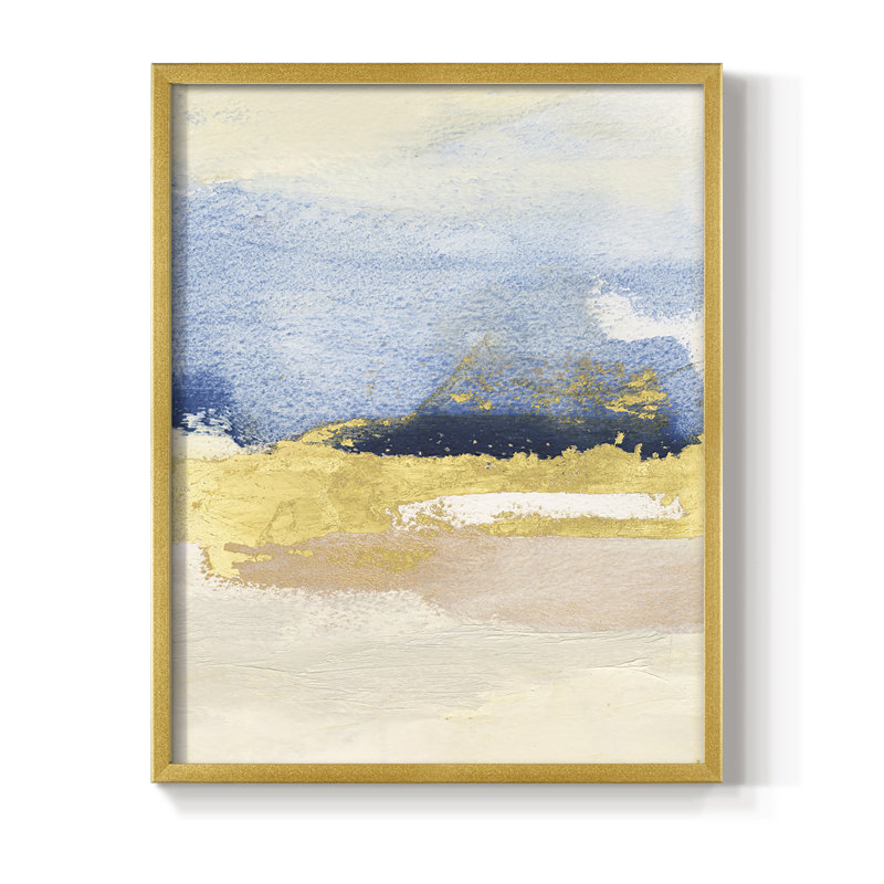 Pampa II Framed Print - Solid Wood, 20" H x 16" W x 0.75 "D