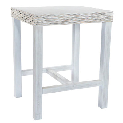 Aliyaha Rattan Bar Table - Whitewash