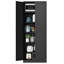 Armoire en métal avec 5 tablettes réglables
