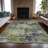Machine Washable Indoor/Outdoor Xhevrie Purple Rug-111946737