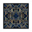 Art déco III par Elisabeth Fredriksson - Impression sur toile tendue sur châssis-15143720-15143717