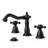 Widespread Faucet 2-handle Bathroom Faucet with Drain Assembly-91336185