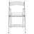 Clear Resin Folding Chair by Chivari