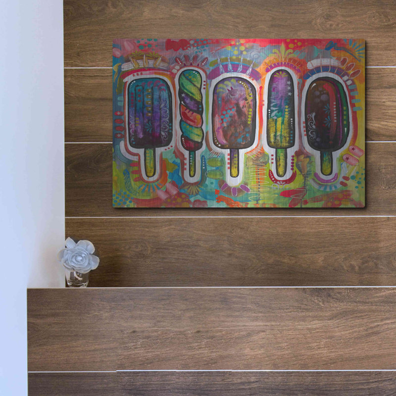 «Ice Pops 1» par Dean Russo, H 12 po x l 16 po