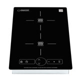 13" VERTICAL 2-BURNER Induction Cooktop 9 POWER Built in/Freestand 110V