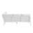 Armando 78.5'' Wide Triangle Aluminum Patio Sectional with Sunbrella® Cushions-965413234-965413232