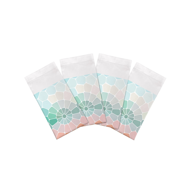 Mosaico Cotton Sateen Dinner Napkins, Portofino