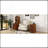 End Table With 3 Drawers, Corner Table With 2 Open Shelves, Tall Side Table For Bedroom And Corner-300960752