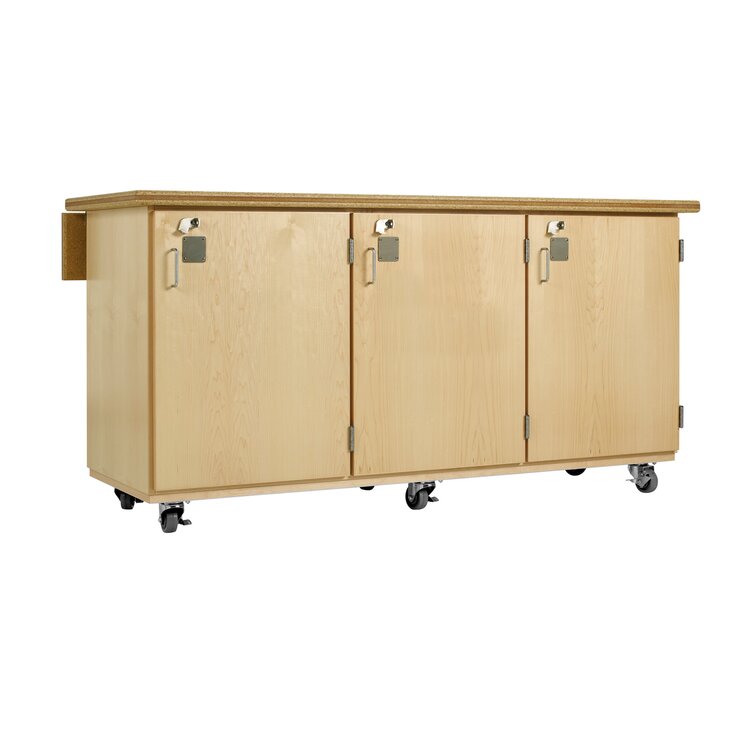 Diversified Woodcrafts Manufactured Wood Classroom Cabinet