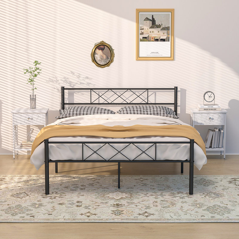 Ensemble de chambre à coucher Kempst, Complète, Blanc