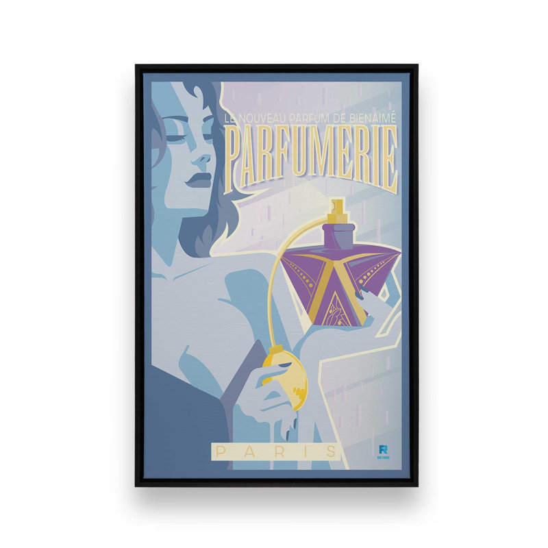 Velours parfum de rêve, Framed Print without Mat, 18.75" H x 12.75" W, Noir satiné