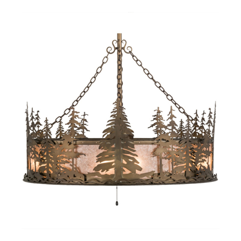 Tall Pines Downrod Ceiling Fan