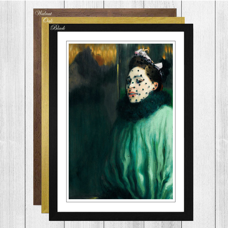 Louis Anquetin - Single Picture Frame Painting, Black