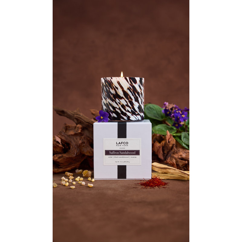 House & Home Woodsy Scented Jar Candle