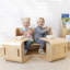 Ensemble 3 pièces ECR4Kids Premium Bentwood