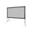 Écran de projection d'extérieur portatif 4: 3 diagonal 4: 3 Yard Master 2