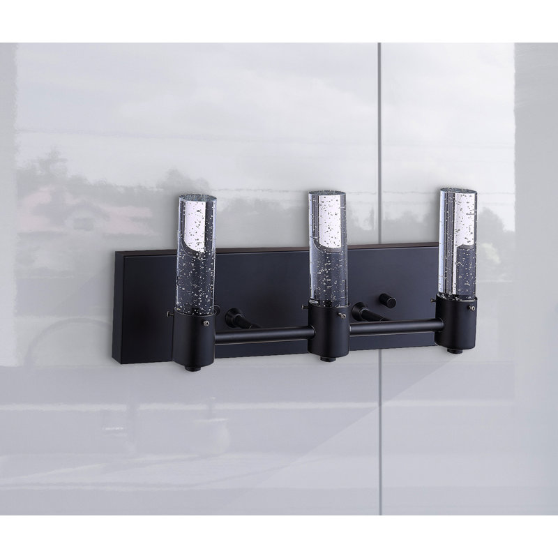Cathline 3 - Light Dimmable LED Vanity Light, Black