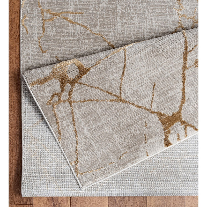Tapis, Rectangle 5 pi 3 po x 7 pi 3 po, Beige/brun