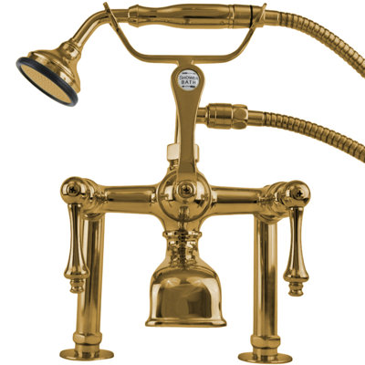 British Telephone Faucet with Diverter and Handheld by Strom Living
