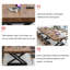 Ensemble de table de conférence et de chaises en bois massif de style industriel, jumelé à des chaises de bureau grises-2118043190-2118043185