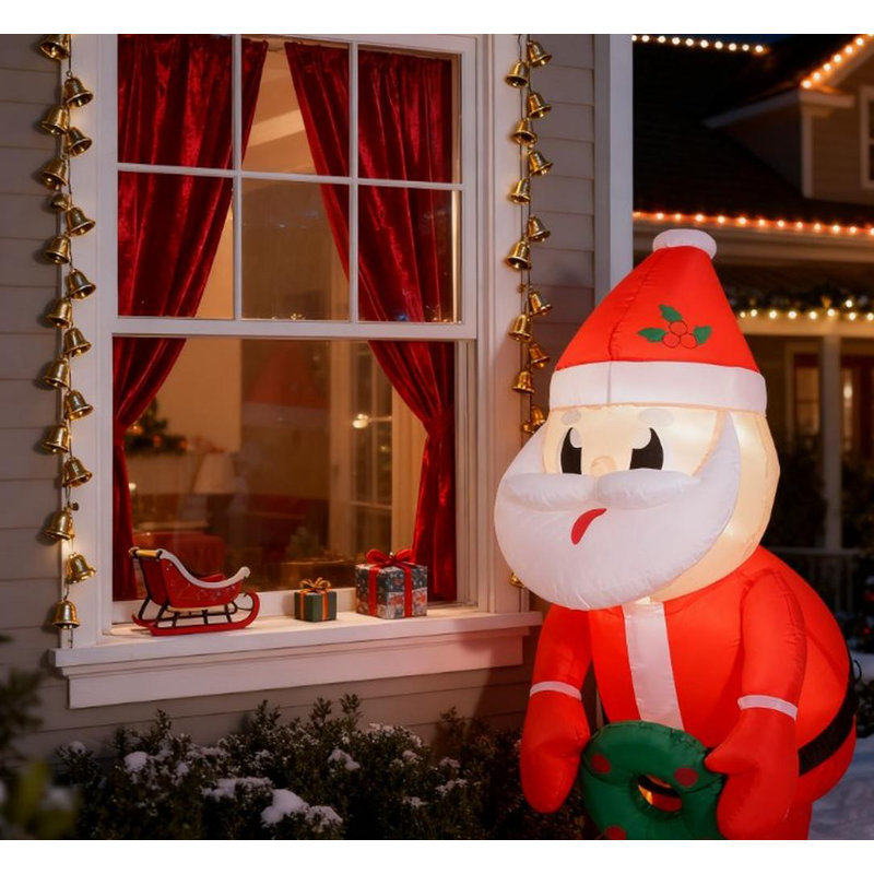 Inflatable Santa Claus (Red)