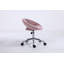 Chaise de travail en velours-1085495133