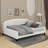 Full Size Modern Luxury Tufted Button Daybed-1342623325