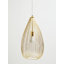 Hertel 1 - Light Gold Teardrop Pendant