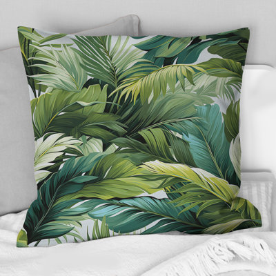 Floral Throw Pillow