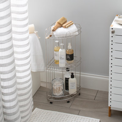 Bozarth Freestanding Stainless Steel Shower Caddy