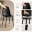 Chaise de salle à manger rembourrée Sera-1310680529