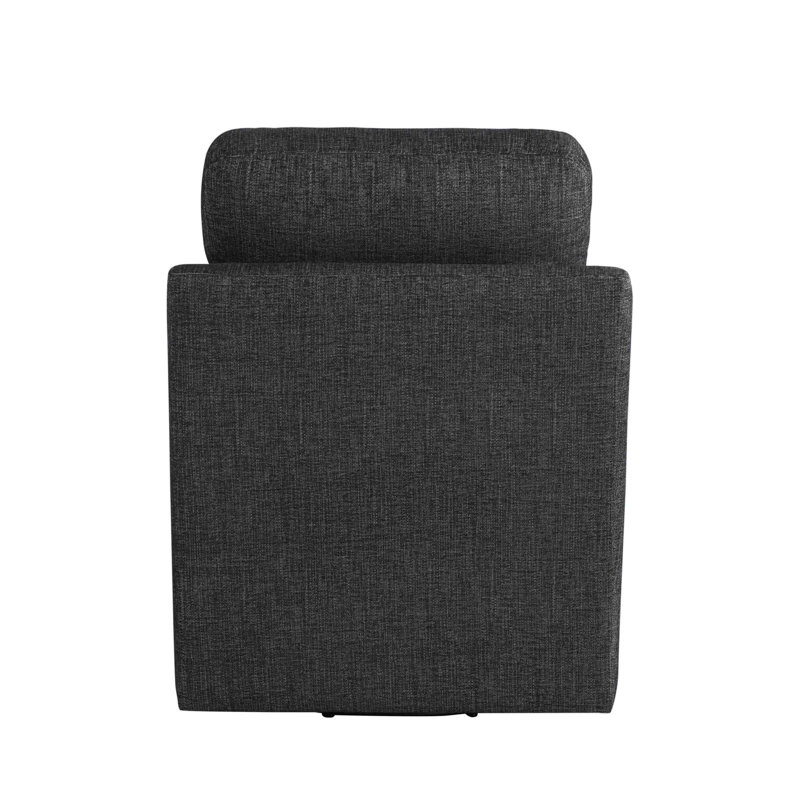 Narducci Swivel Accent Chair, Black