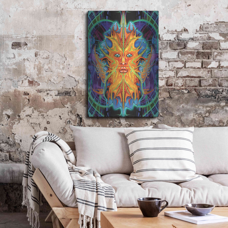 " Green Man " by Michael Stewart, 36" H x 24" W