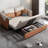 Orange Polyester Modular Sofabed cushion couch-129864369