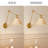 Boho Rattan Plug-In Swing Arm Wall Sconce-127124396