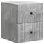 33cm W Manufactured Wood Bedside Table-347351996