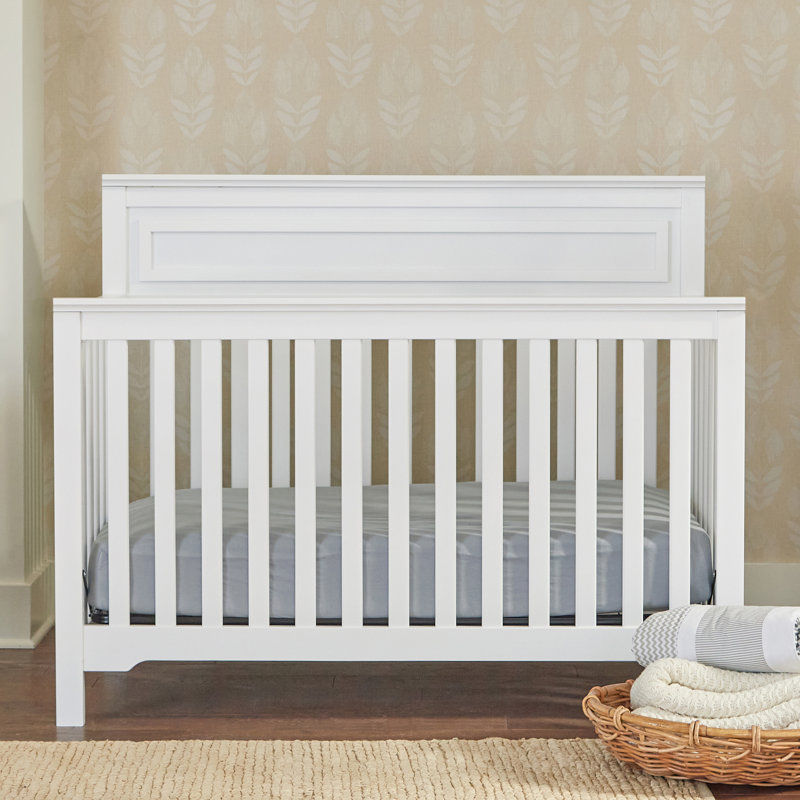 Lit de bébé convertible 4-en-1 Autumn, Blanc