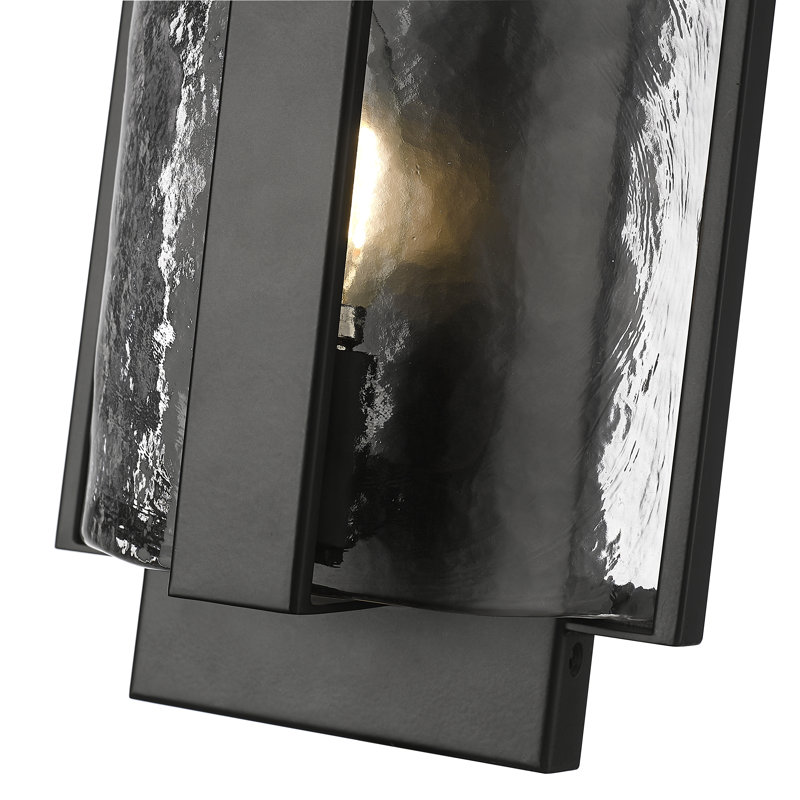 Rezi 9.5" High 1-Light Wall Sconce - Matte Black