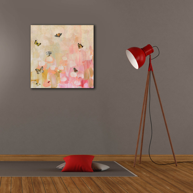 «Avionna Butterfly» par Karen Smith, reproduction d'art sur toile tendue, H 26 po x l 26 po x P 1,5 po
