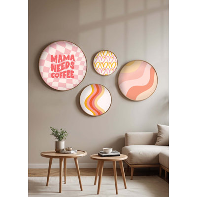 Decorative Framed MDF Painting