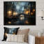 Impression sur toile, "Yellow Canal Atmospheric Passage I"-807389737-807389742