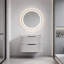 Meuble-lavabo 24 po avec lavabo en céramique