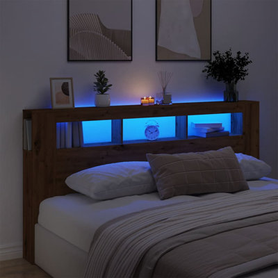 Nevio Bookcase Headboard